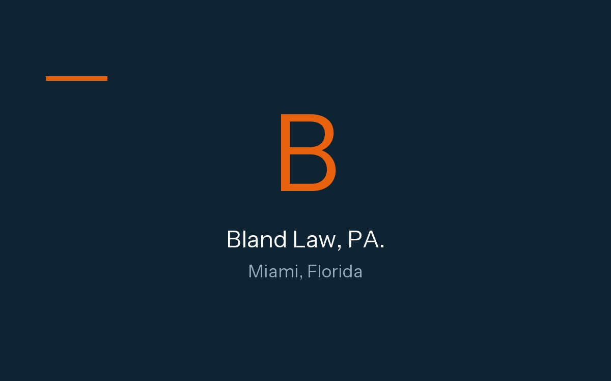 Bland Law, PA.