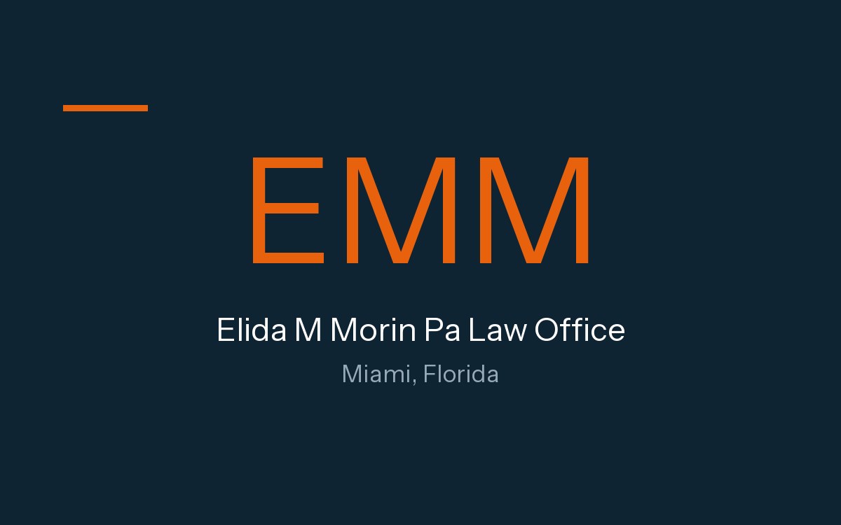Elida M Morin Pa Law Office