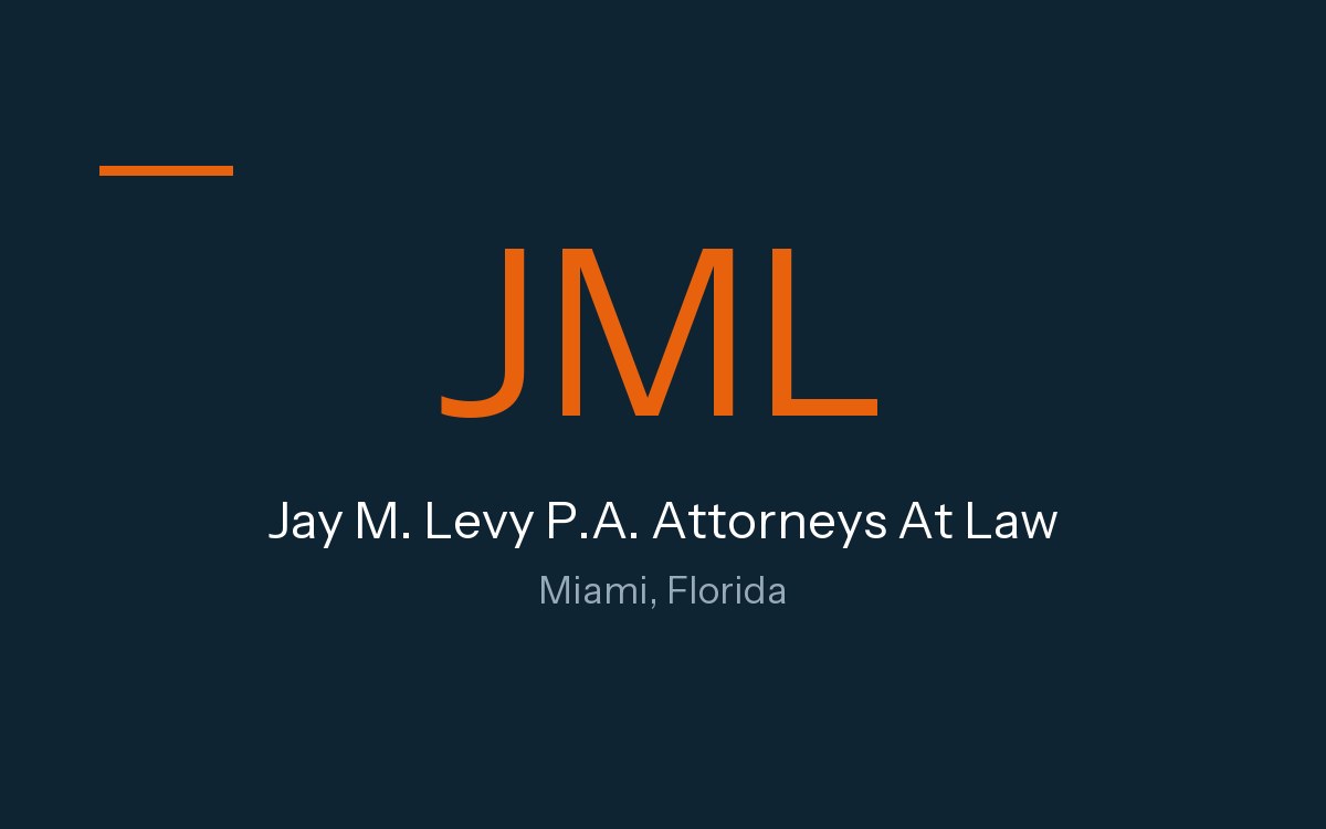 Jay M. Levy P.A. Attorneys At Law