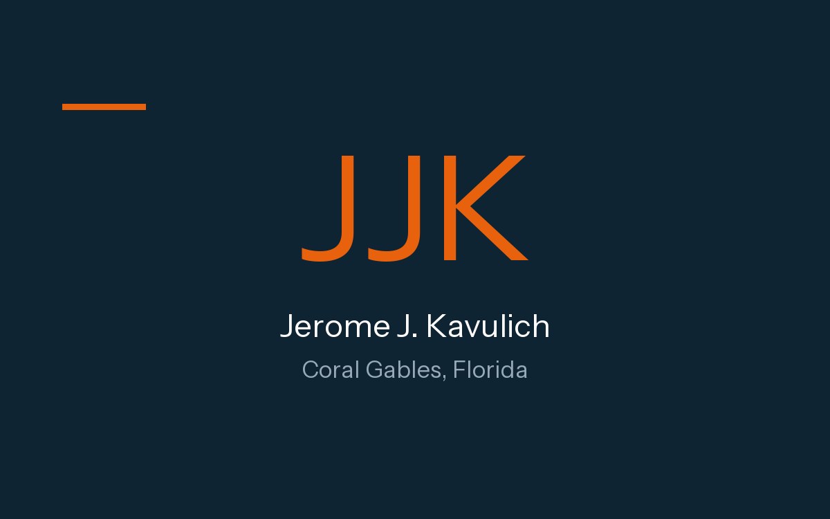Jerome J. Kavulich