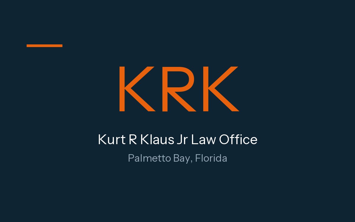 Kurt R Klaus Jr Law Office