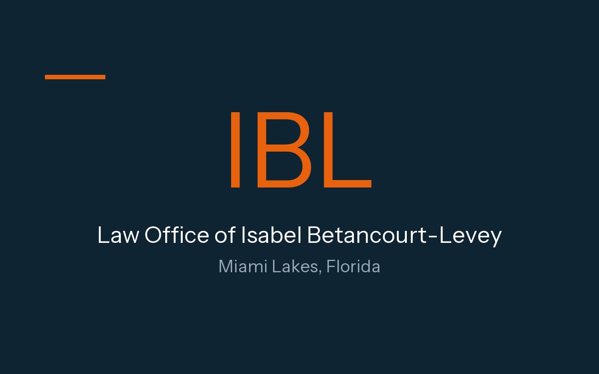 Law Office of Isabel Betancourt-Levey