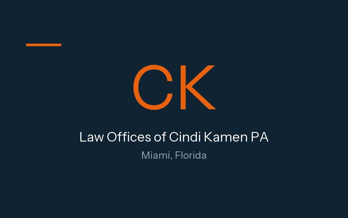 Law Offices of Cindi Kamen PA