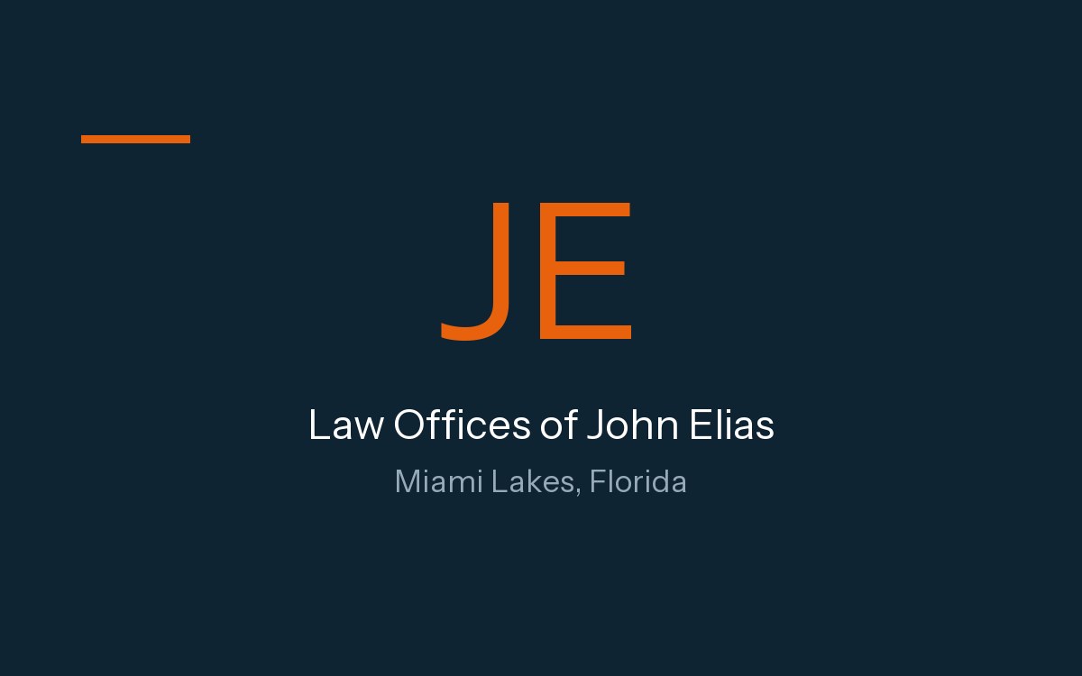 Law Offices of John Elias