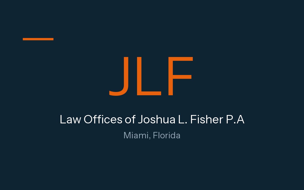 Law Offices of Joshua L. Fisher P.A