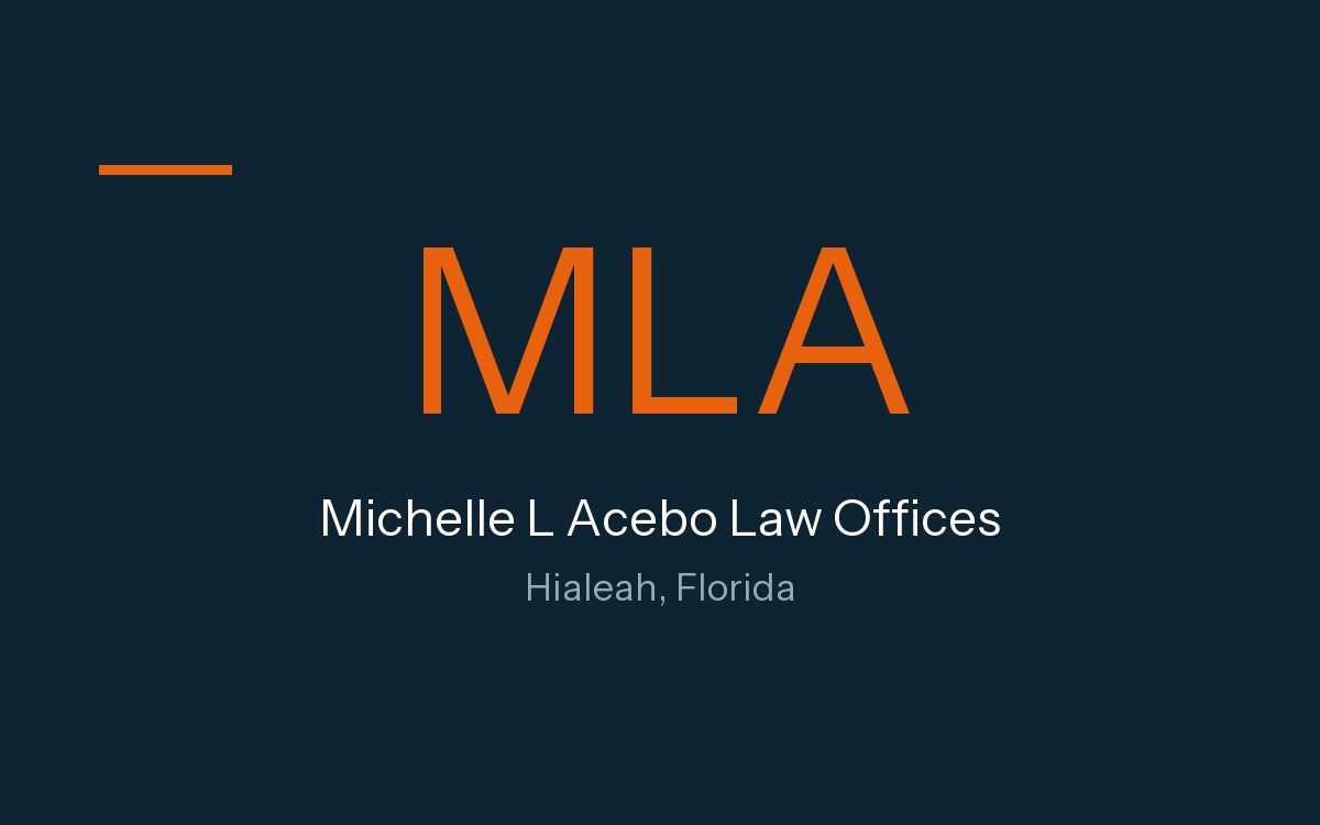 Michelle L Acebo Law Offices