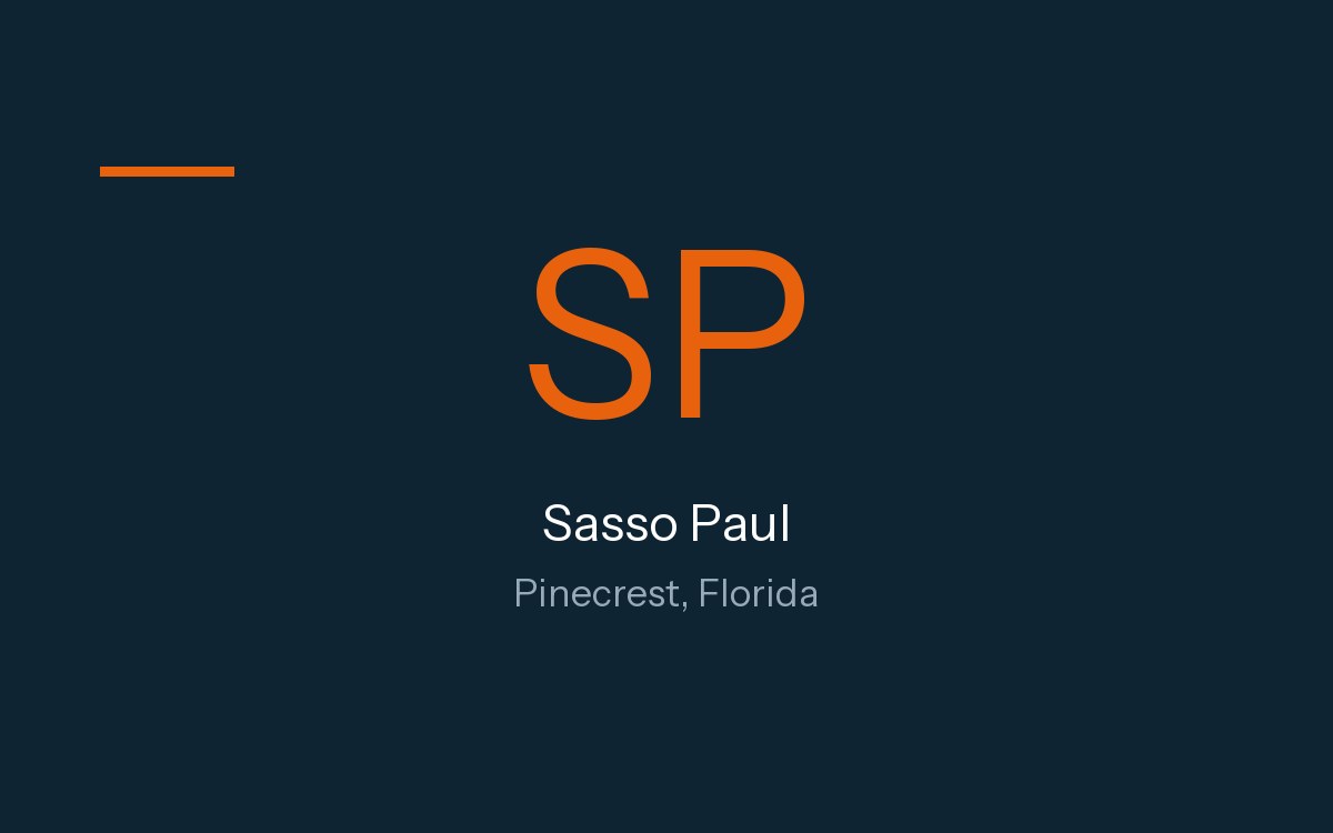 Sasso Paul