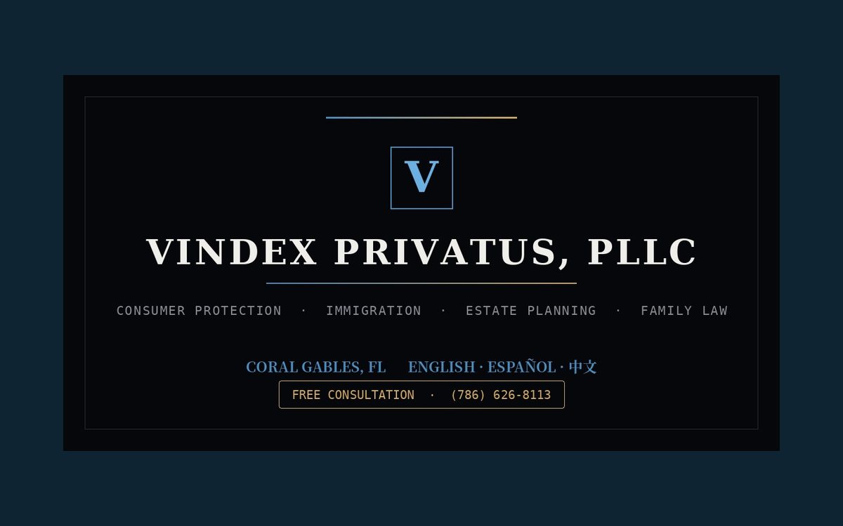 Vindex Privatus PLLC